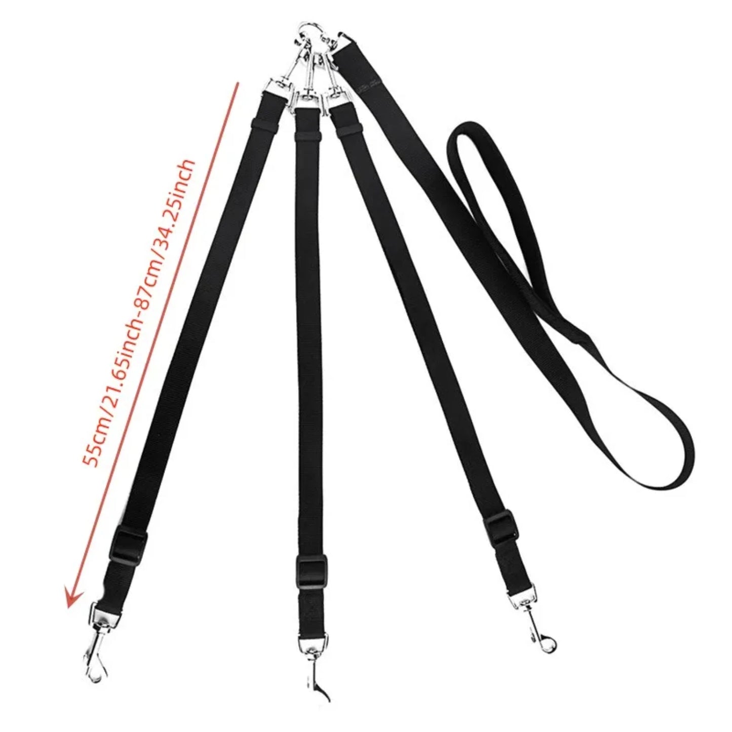 Convenient and Stylish Nylon Leash with Durable Padded Handle for Comfort