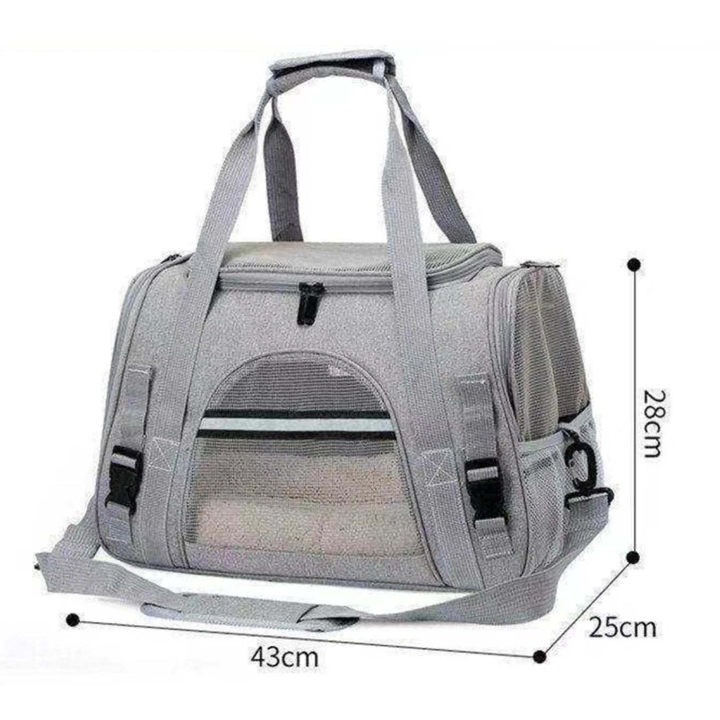 Adjustable Convenient Spacious Soft-Sided Pet Carrier Backpack