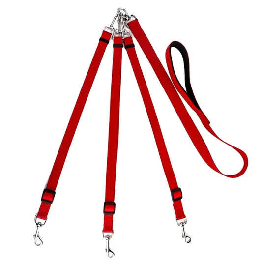 Convenient and Stylish Nylon Leash with Durable Padded Handle for Comfort