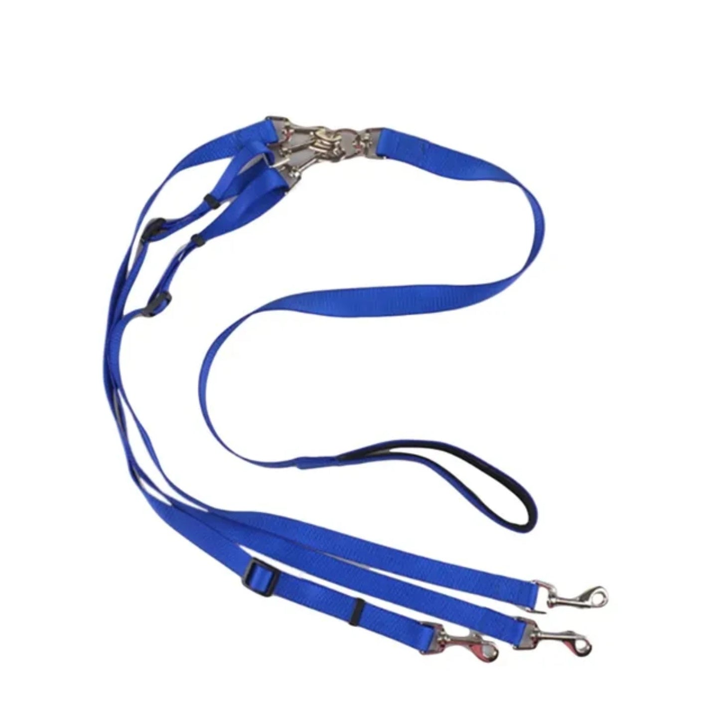 Convenient and Stylish Nylon Leash with Durable Padded Handle for Comfort