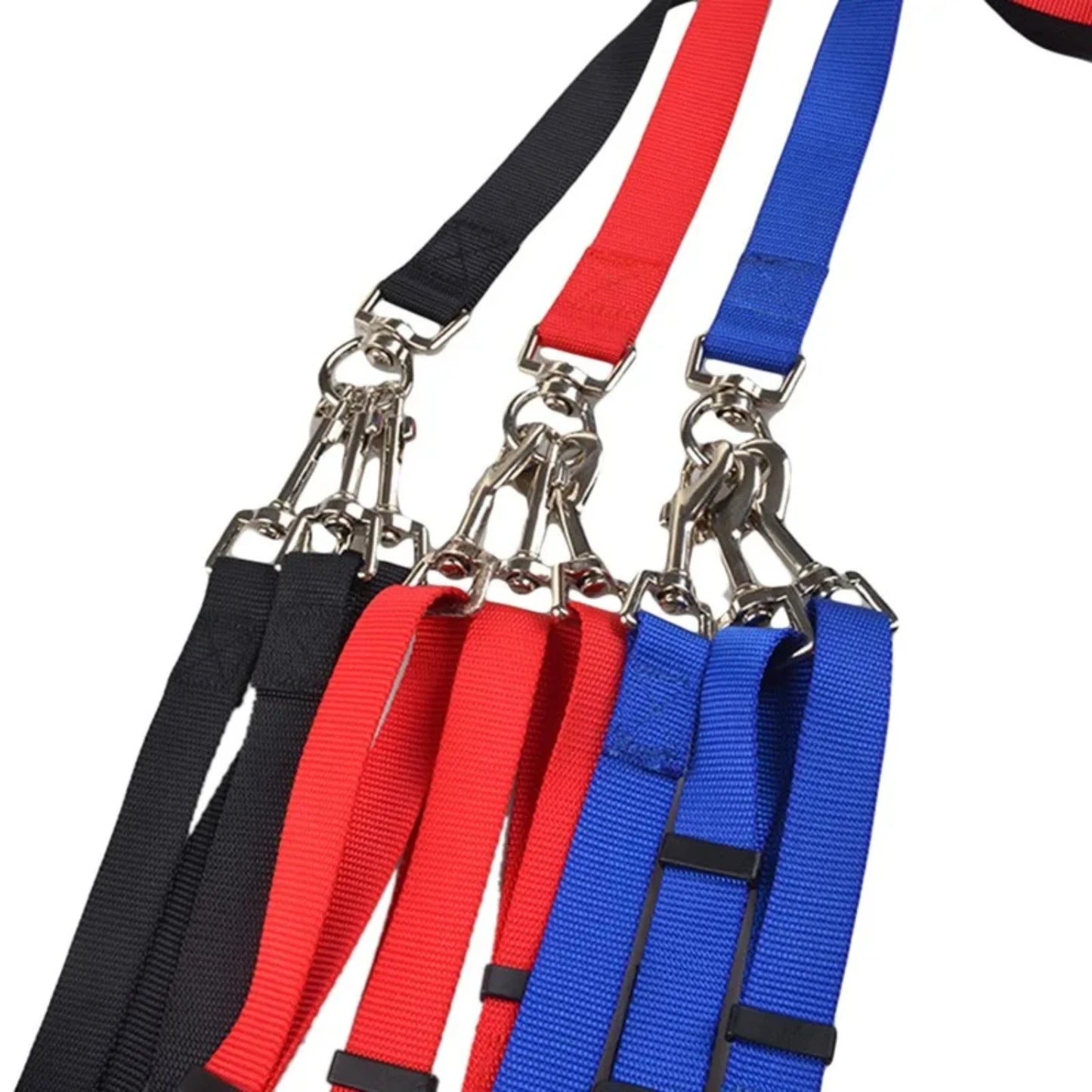 Convenient and Stylish Nylon Leash with Durable Padded Handle for Comfort